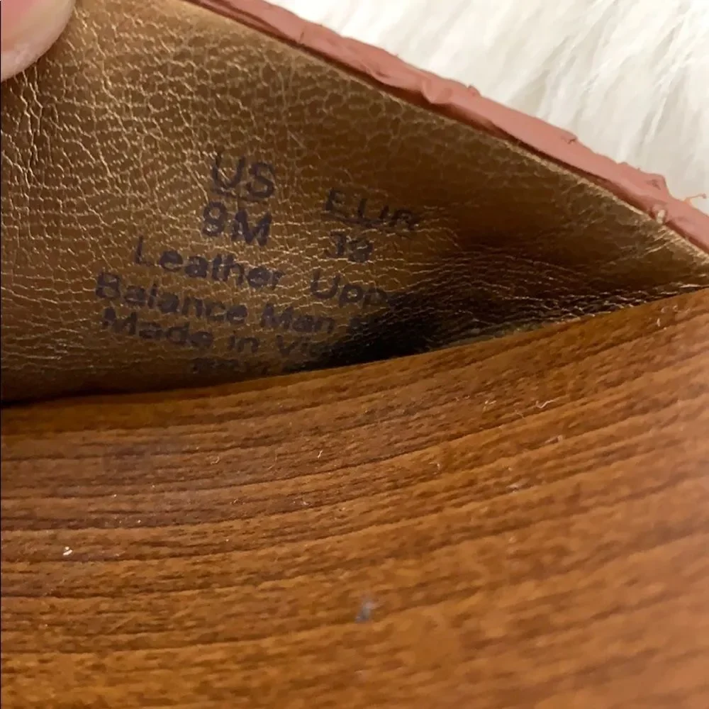 Sam‎ Edelman Brylee Rust Suede Platforms Sz…